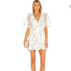 For Love & Lemons Majorie Mini Dress